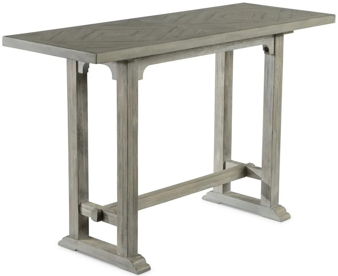 Whitford Sofa Table in Dove Gray Finish by STEVE SILVER COMPANY