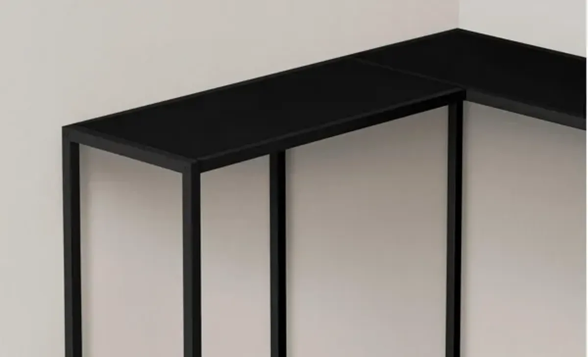 Sanza L-Shaped Console Table