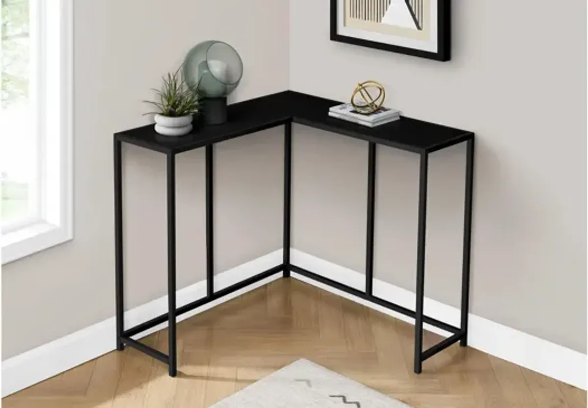 Sanza L-Shaped Console Table