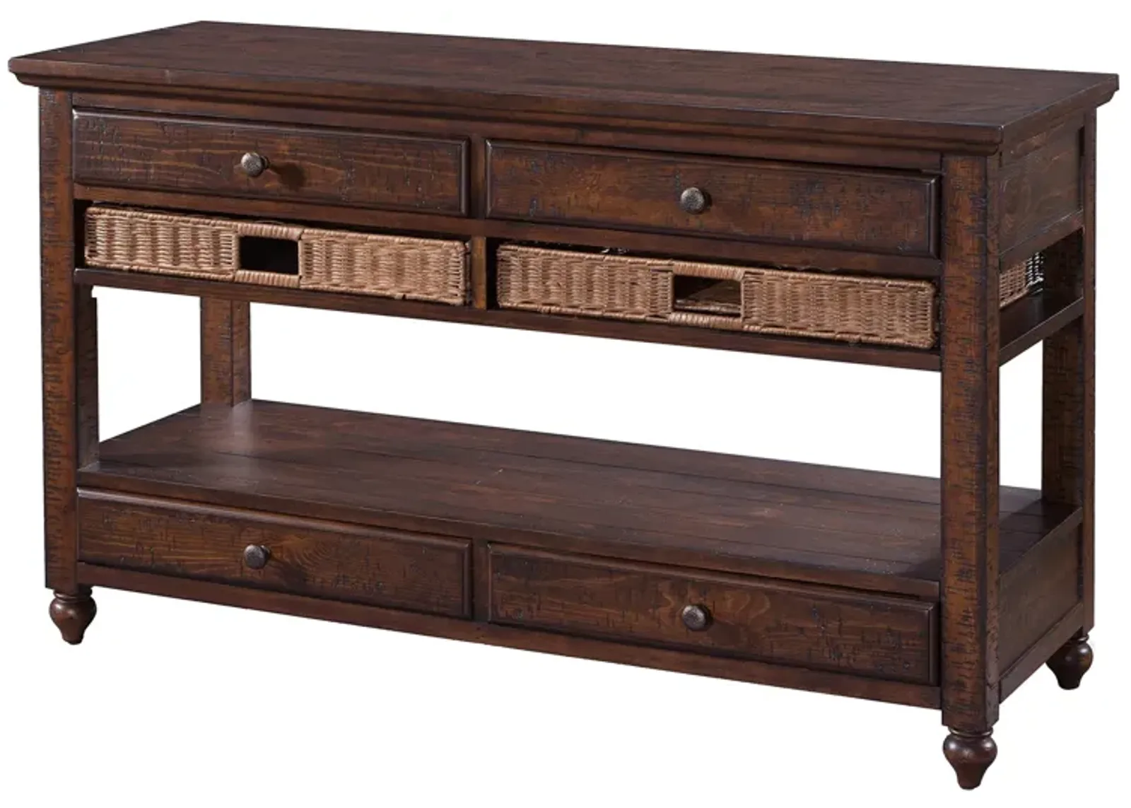 Cottage Lane Wood Sofa Table