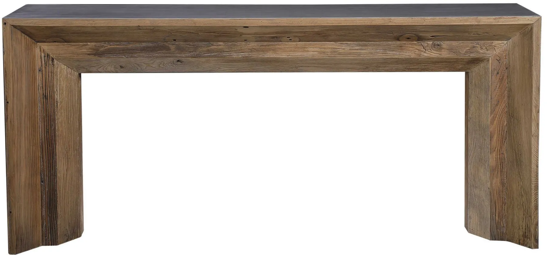 Veazie Console Table in gray by Uttermost