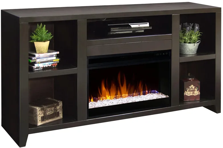 Urban Loft 62" Fireplace Console in Mocha by Legends Furniture