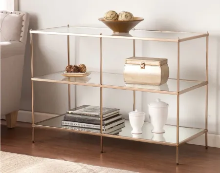 Jameson Console Table in Gold by SEI Furniture
