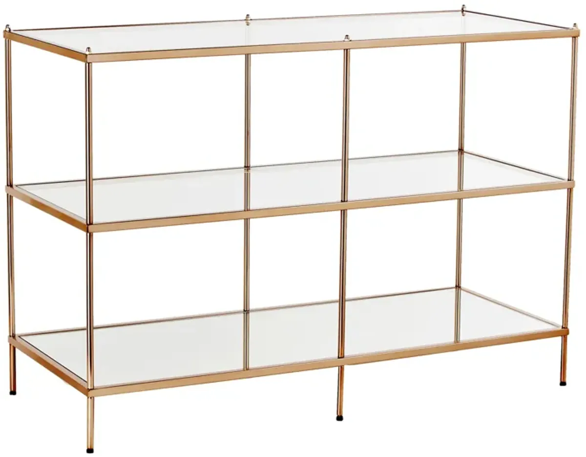 Jameson Console Table in Gold by SEI Furniture