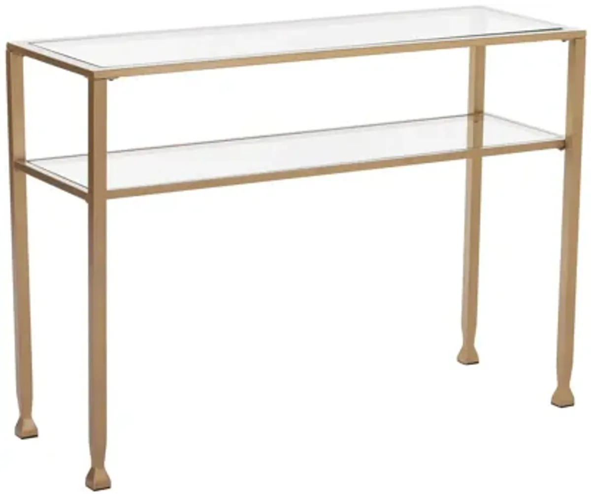 Bexley Metal/Glass Console Table