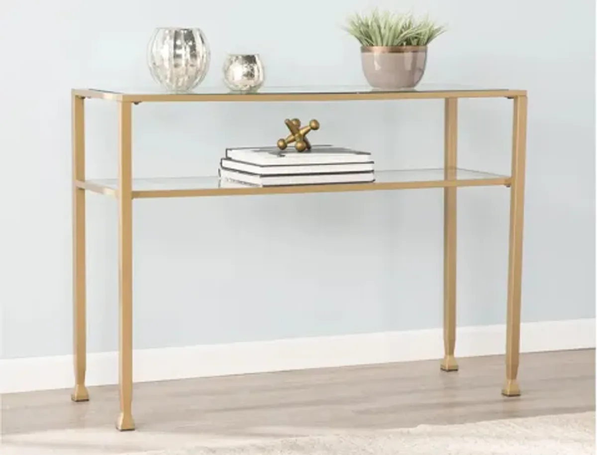 Bexley Metal/Glass Console Table