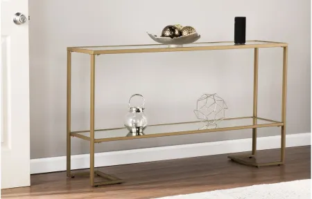 Chagford Console Table in Gold by SEI Furniture