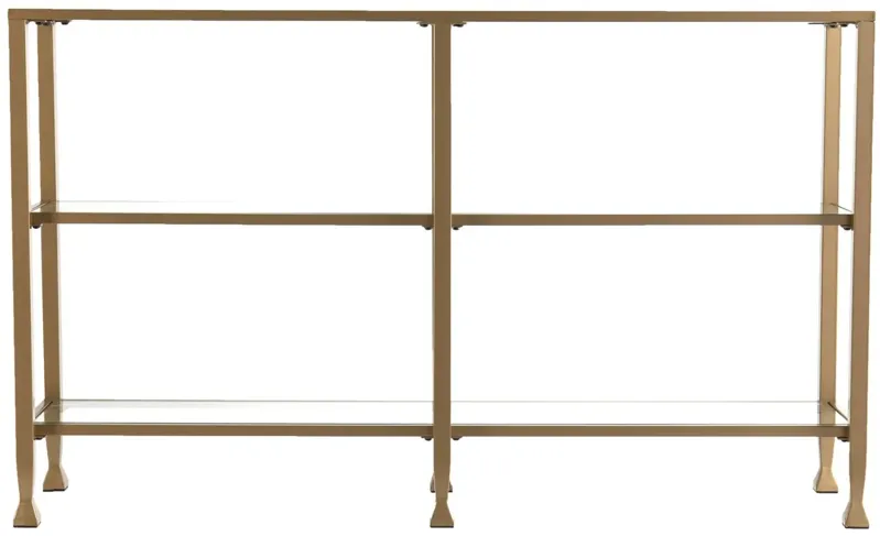 Bexley 3-Tier Console Table in Gold by SEI Furniture