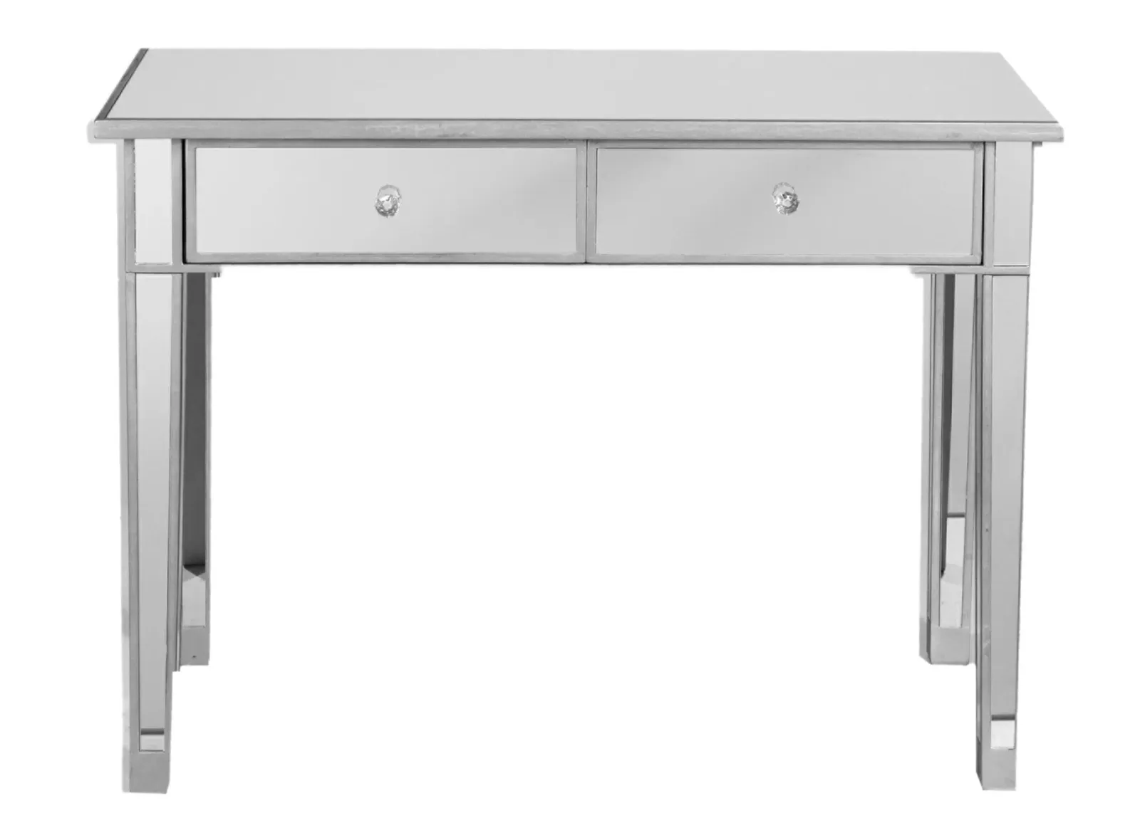 Halsey Mirrored Two-Drawer Console Table