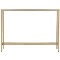 Solange Console Table in Gold by SEI Furniture