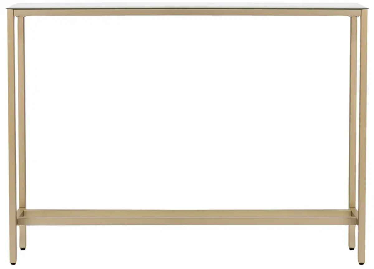 Solange Console Table in Gold by SEI Furniture