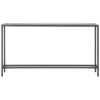 Solange Narrow Long Console Table in Gray by SEI Furniture