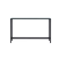 Solange Narrow Long Console Table in Black by SEI Furniture