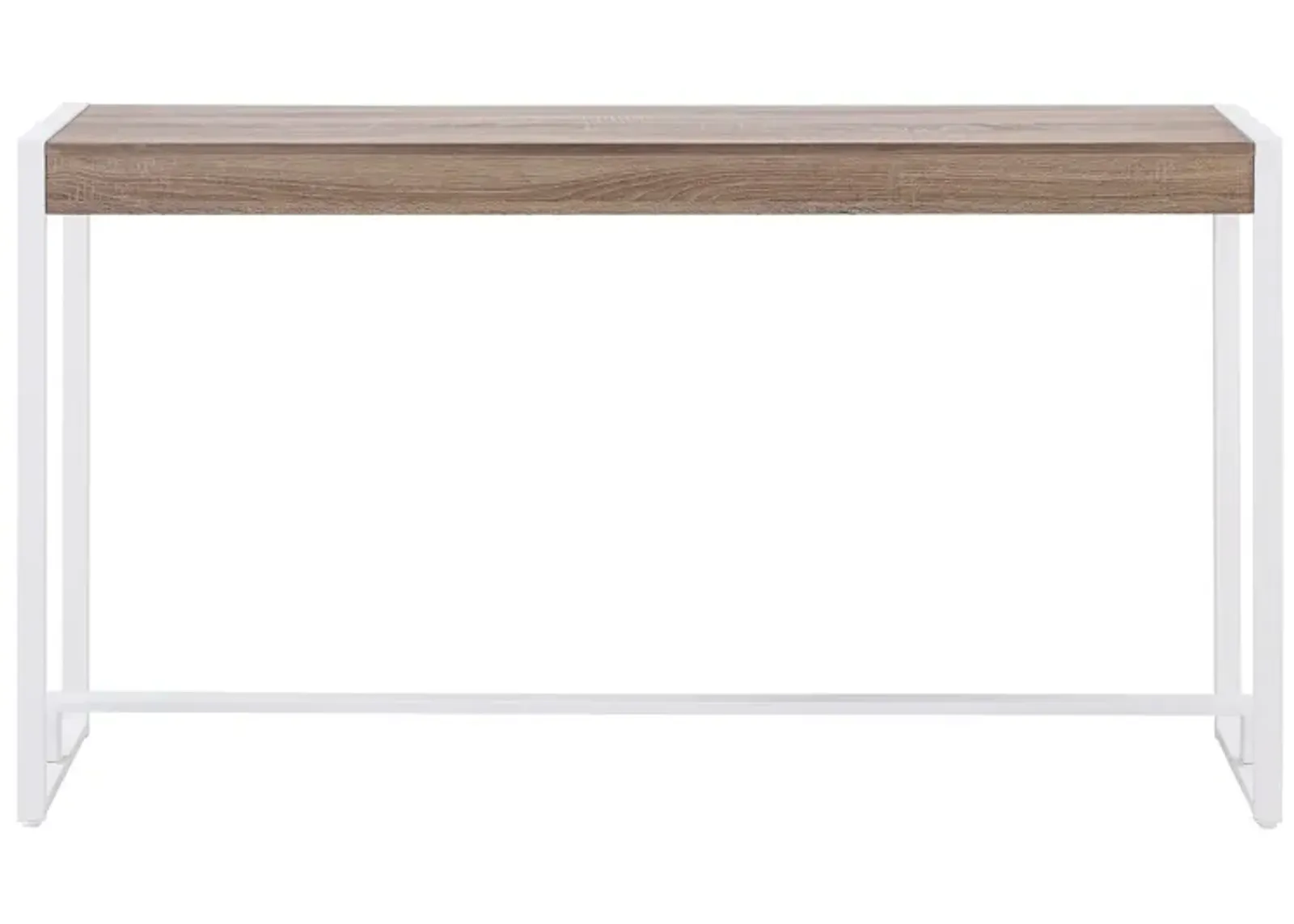 Bingham Narrow Console Table in White by SEI Furniture