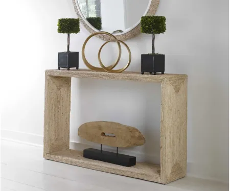 Rora Console Table in natural by Uttermost