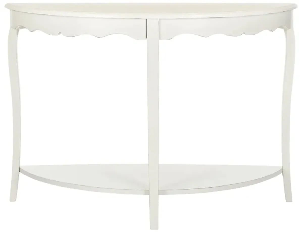 Adkin Console Table in Off White by Safavieh