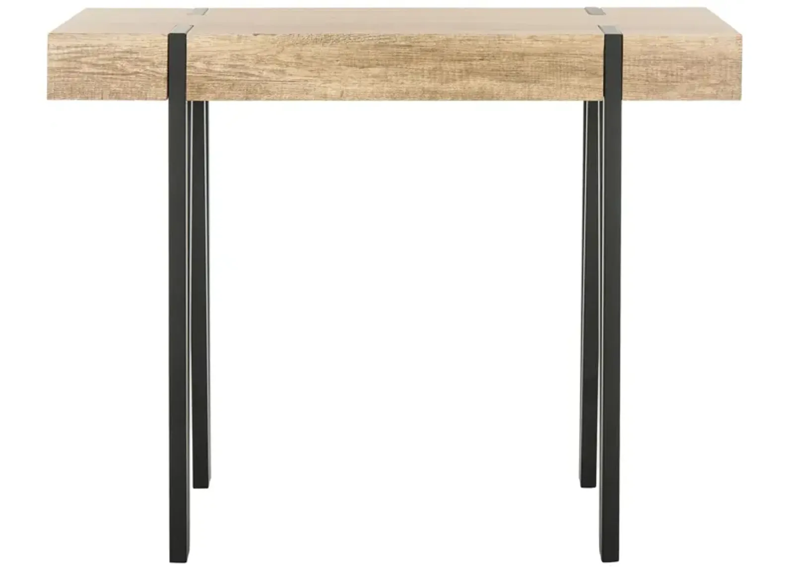 Aggie Rectangular Console Table in Natural by Safavieh