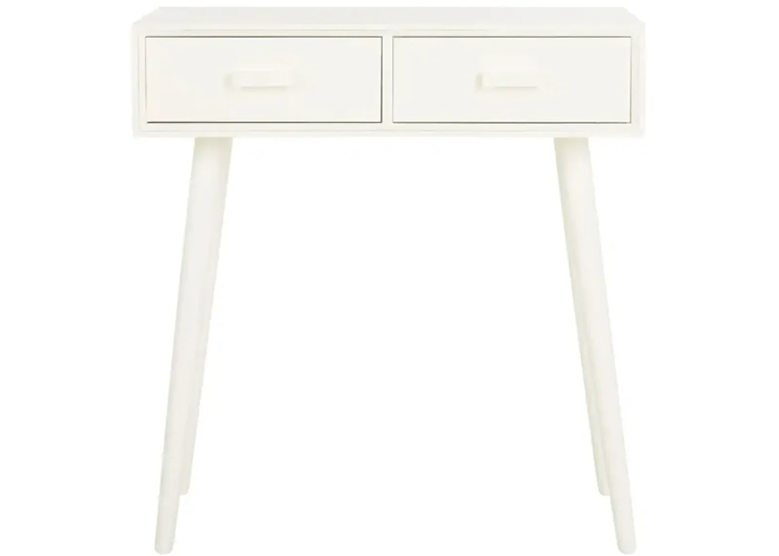 Akari Console Table in Vintage White by Safavieh