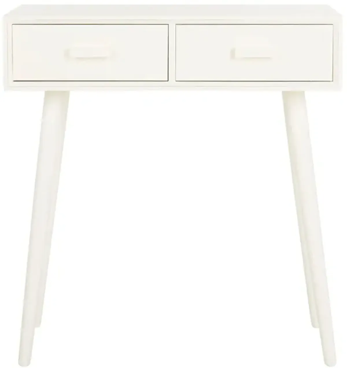 Akari Console Table in Vintage White by Safavieh