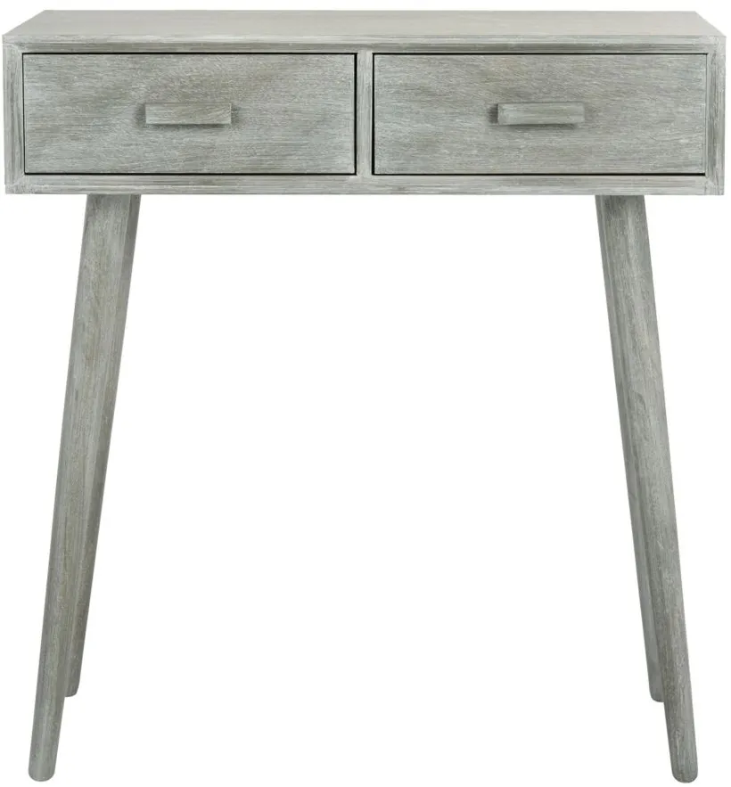 Akari Console Table in Slate by Safavieh
