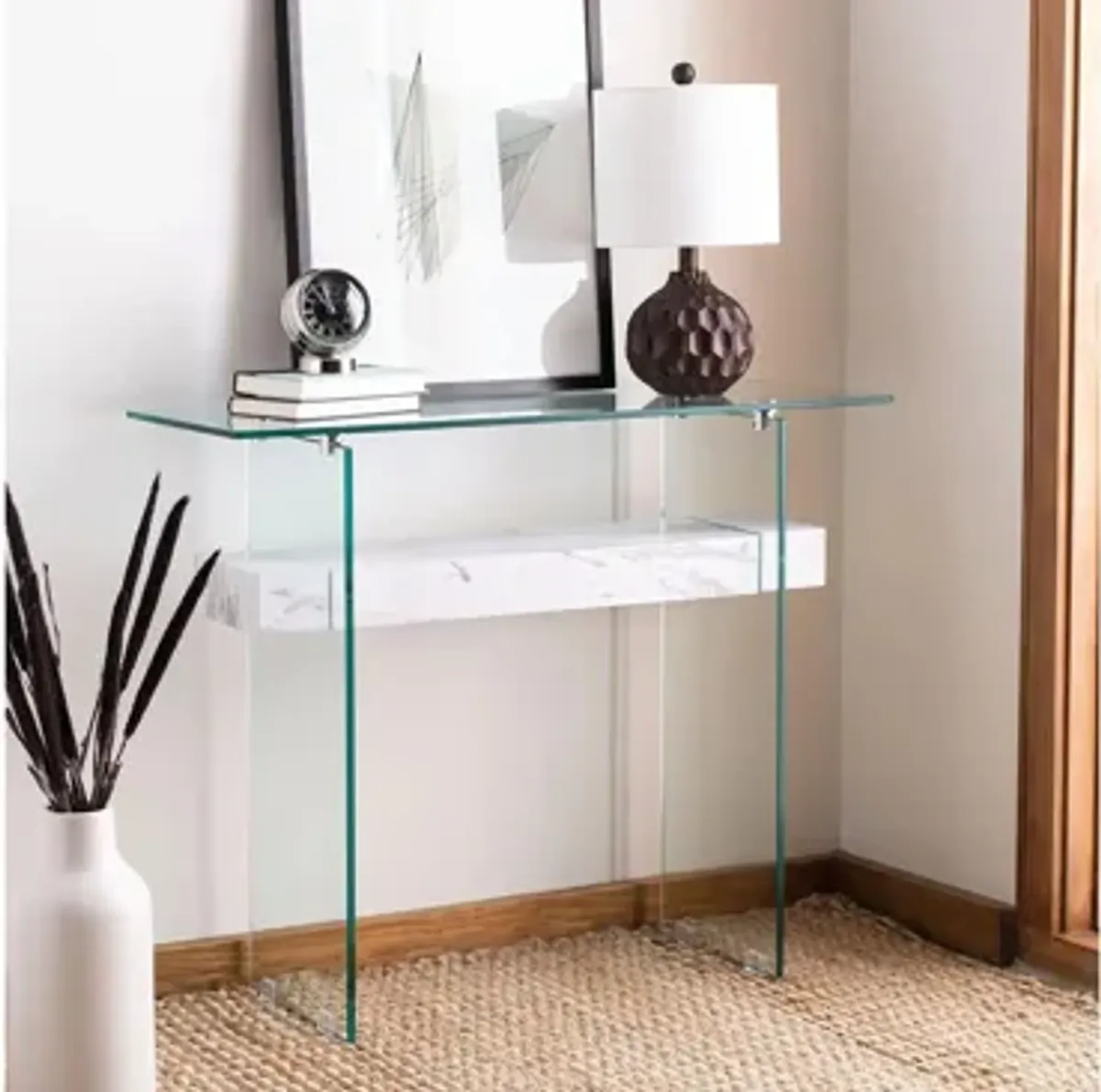 Alex Rectangular Console Table