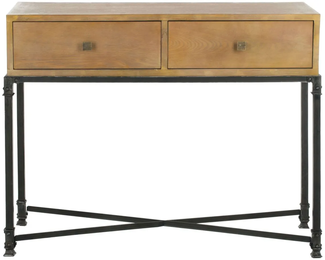 Antwan Console Table in Natural by Safavieh