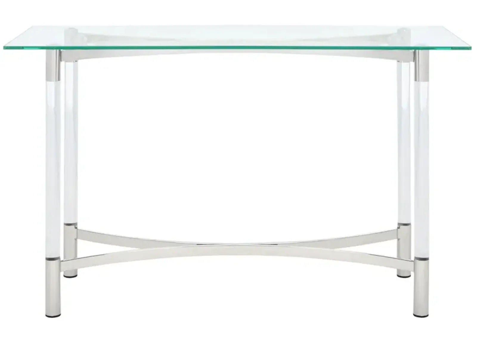 Asa Console Table in Silver by Safavieh