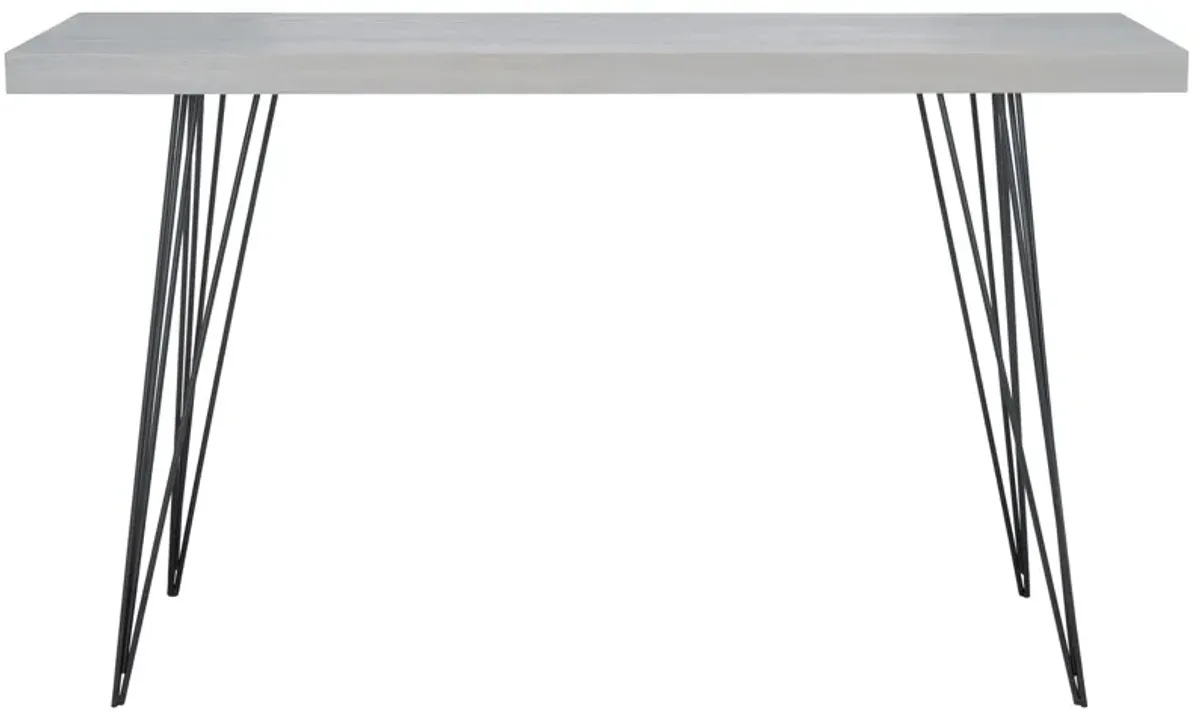 Athena Console Table in Gray by Safavieh