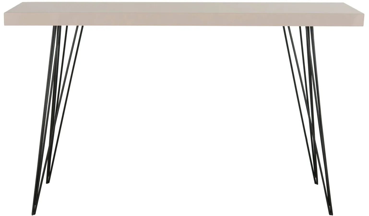 Athena Console Table in Taupe by Safavieh