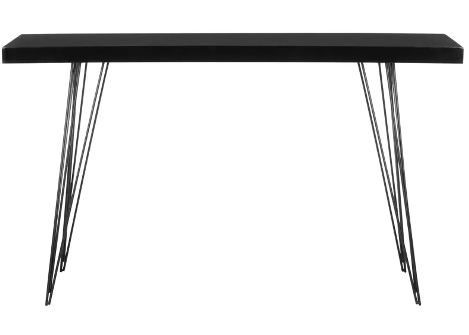 Athena Console Table in Black by Safavieh