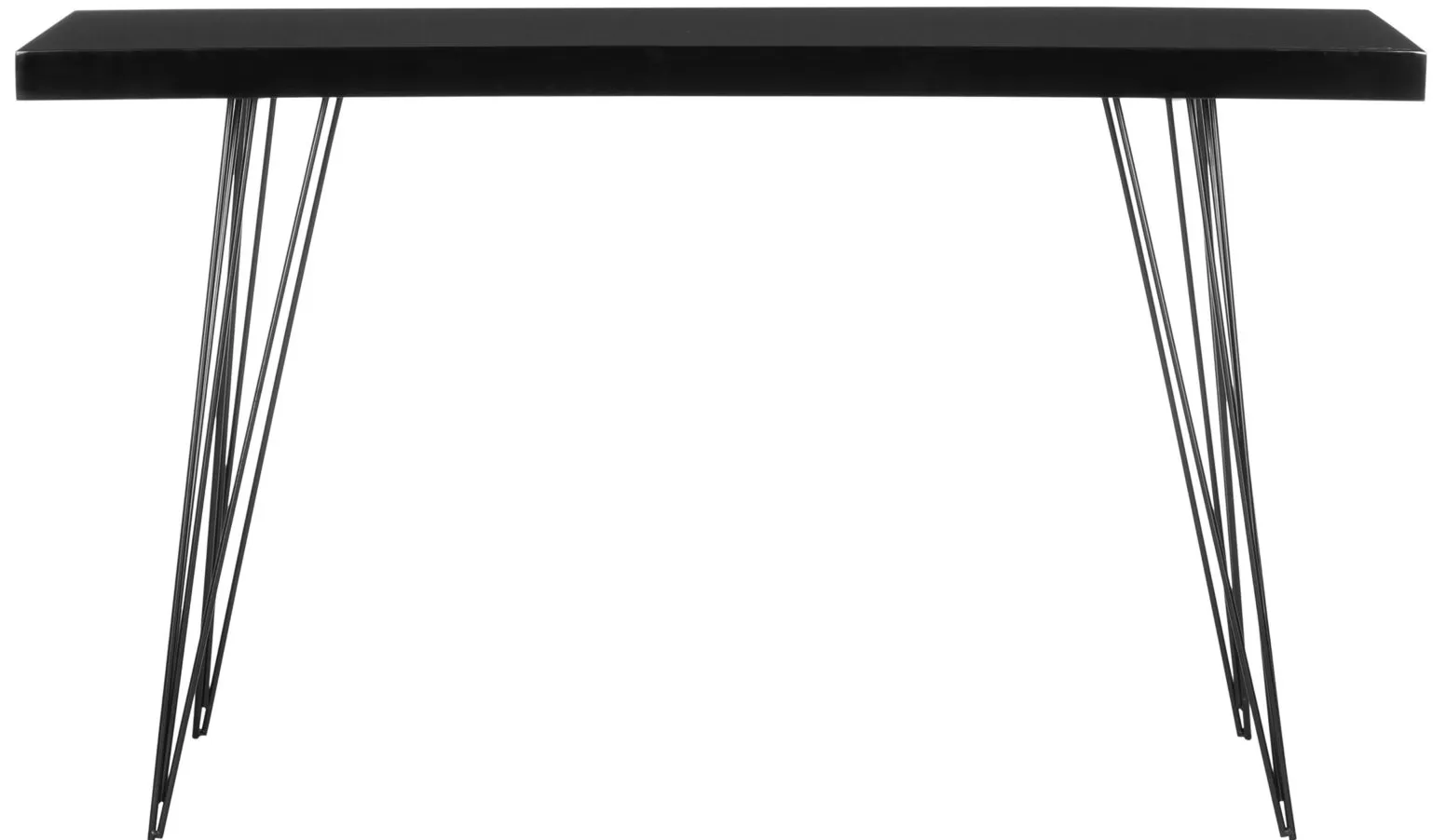 Athena Console Table in Black by Safavieh