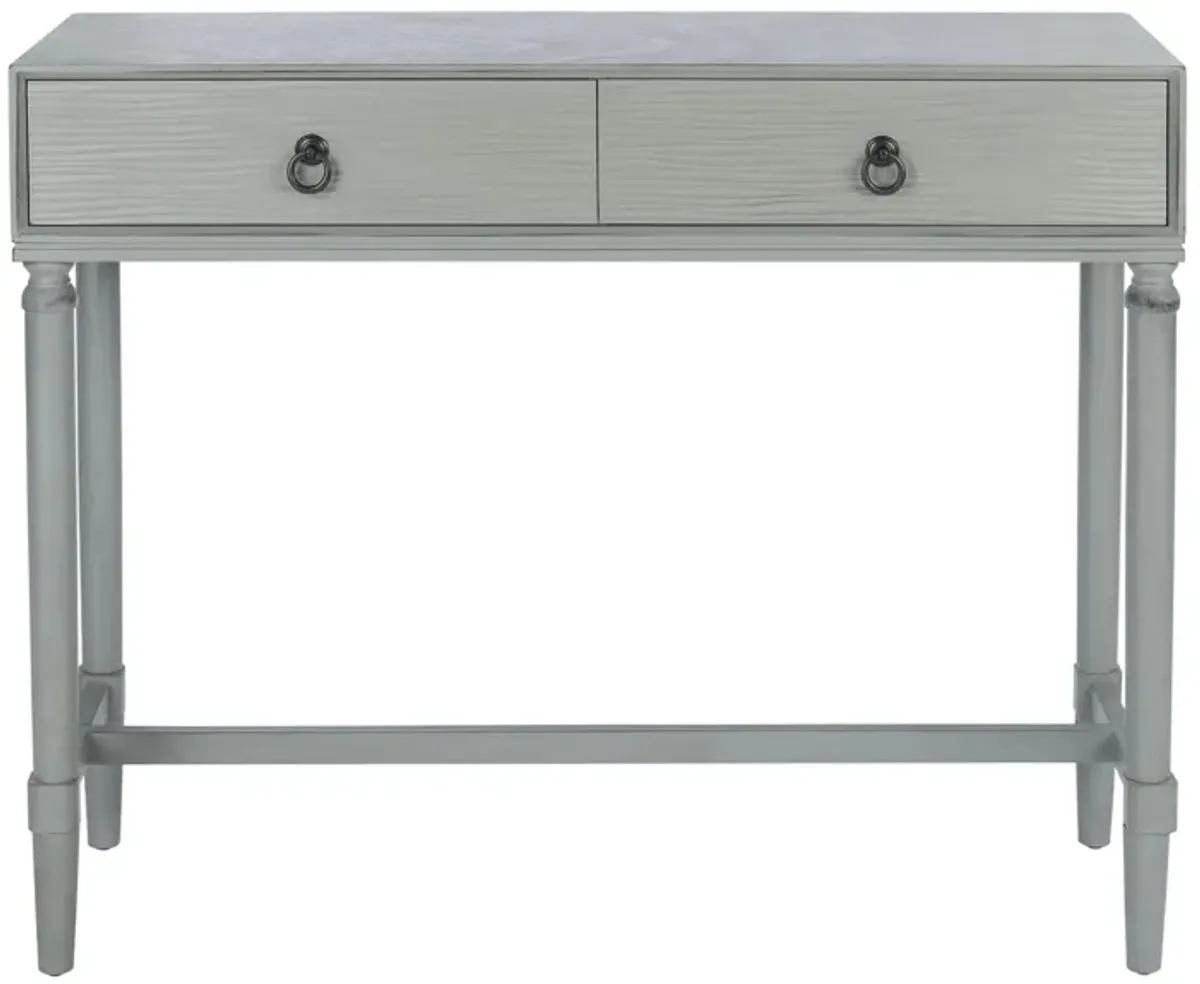 Autumn 2 Drawer Console Table in Gray by Safavieh