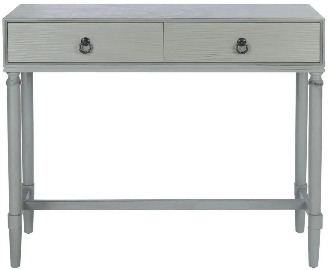 Autumn 2 Drawer Console Table in Gray by Safavieh
