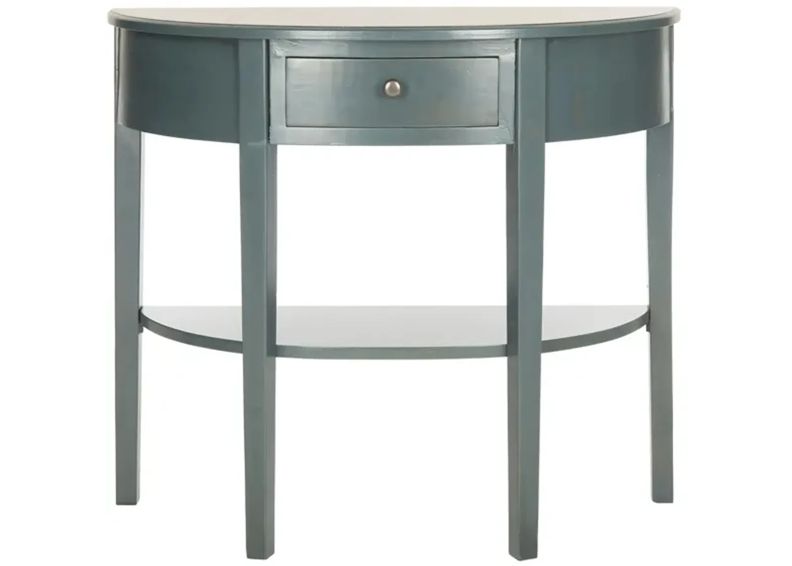 Baur Console Table in Dark Teal by Safavieh