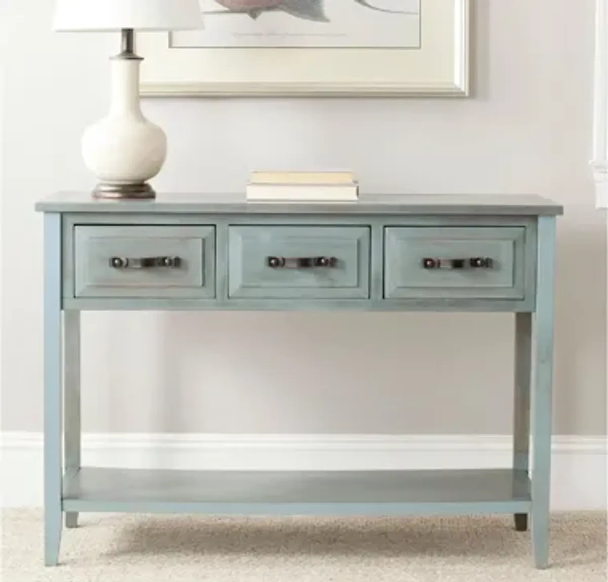 Beth 3 Drawer Console Table