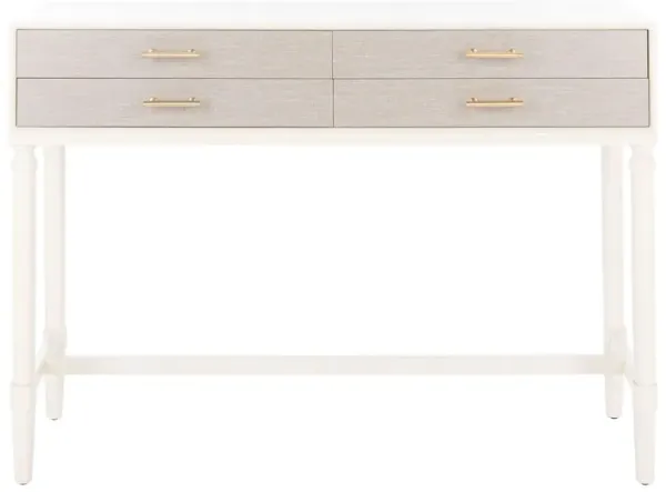 Chandra 4 Drawer Console Table