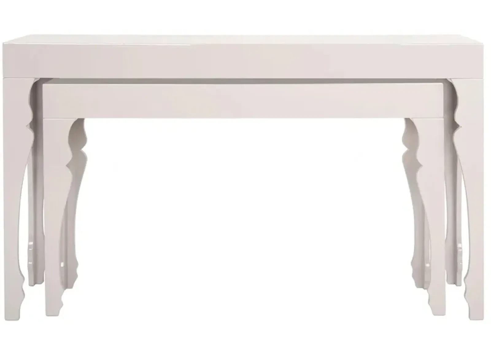 Christa Stacking Console Table in Taupe by Safavieh