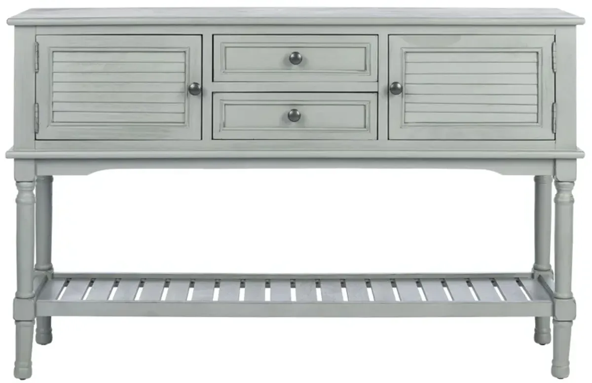 Corbin Console Table in Gray by Safavieh