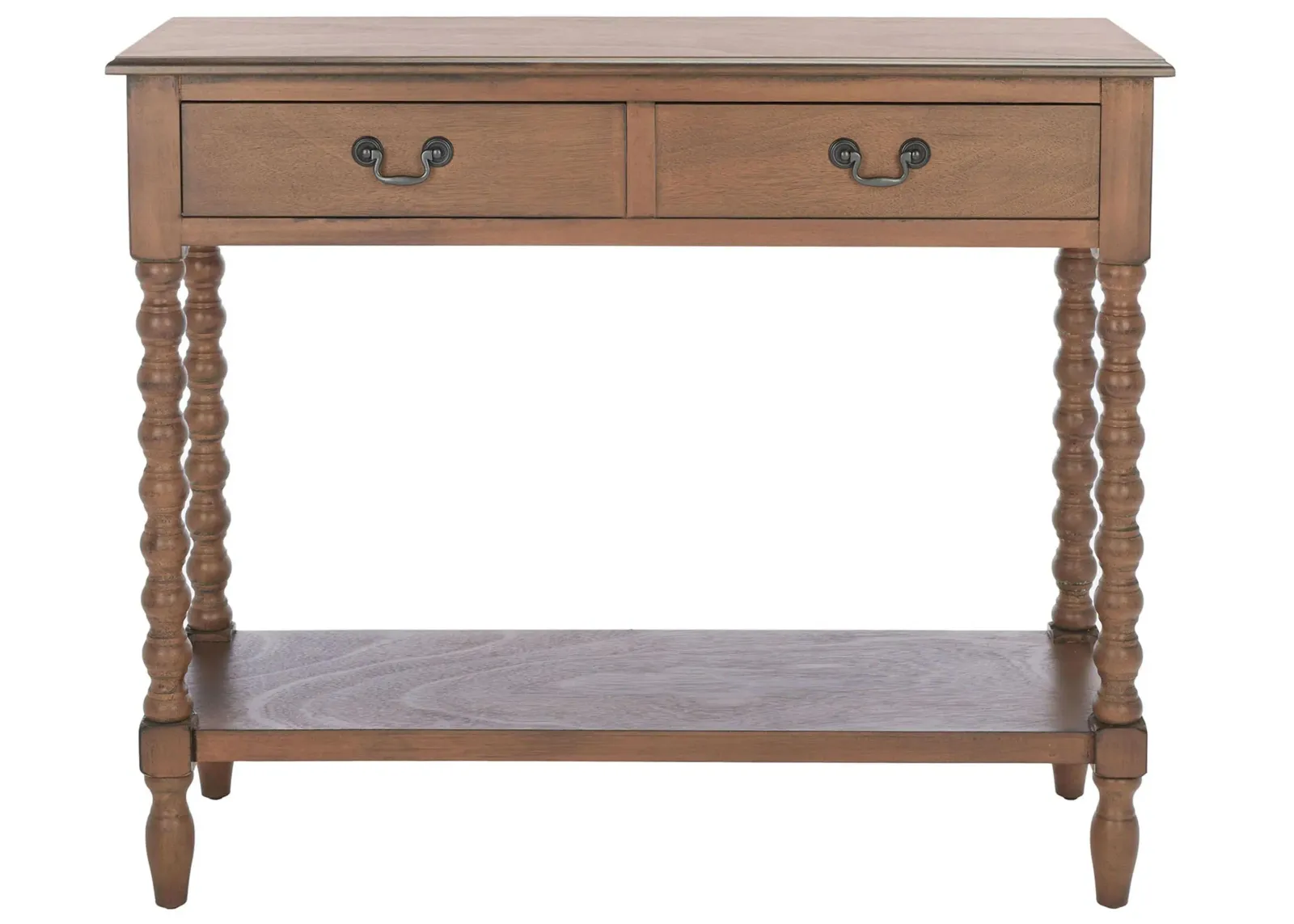 Corbyn 2 Drawer Console Table in Brown by Safavieh