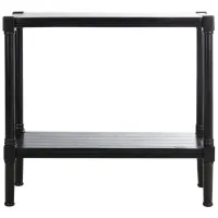 Cynthia Console Table in Black by Safavieh