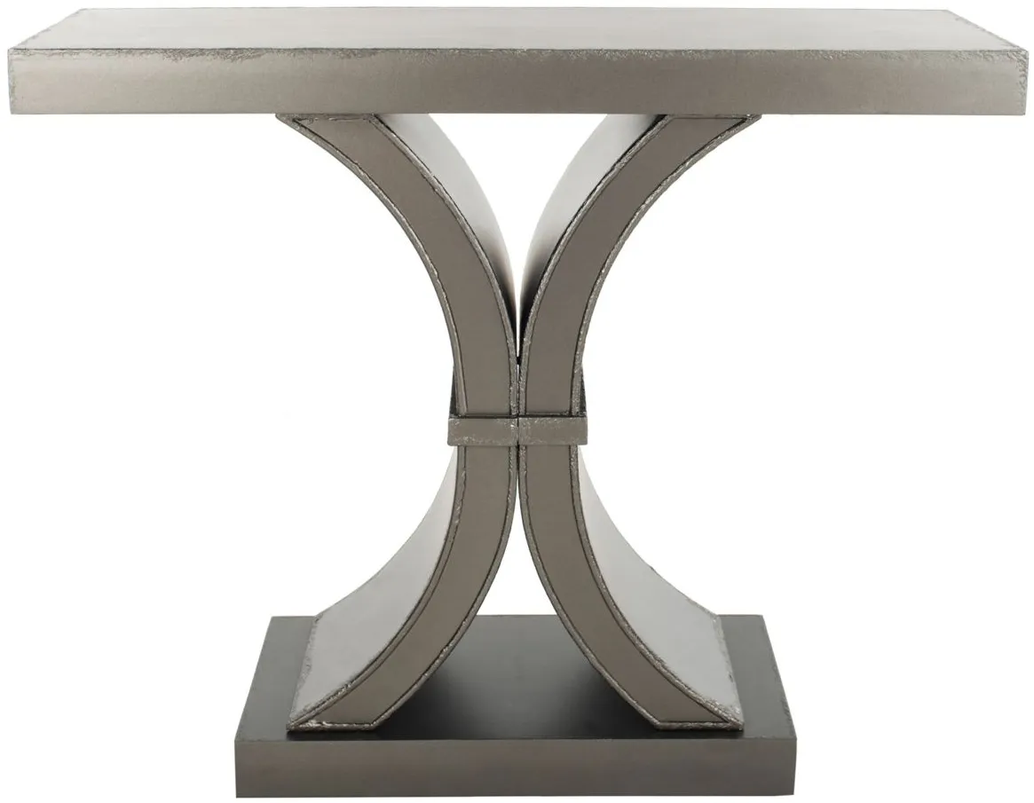 Dean Console Table in Black by Safavieh