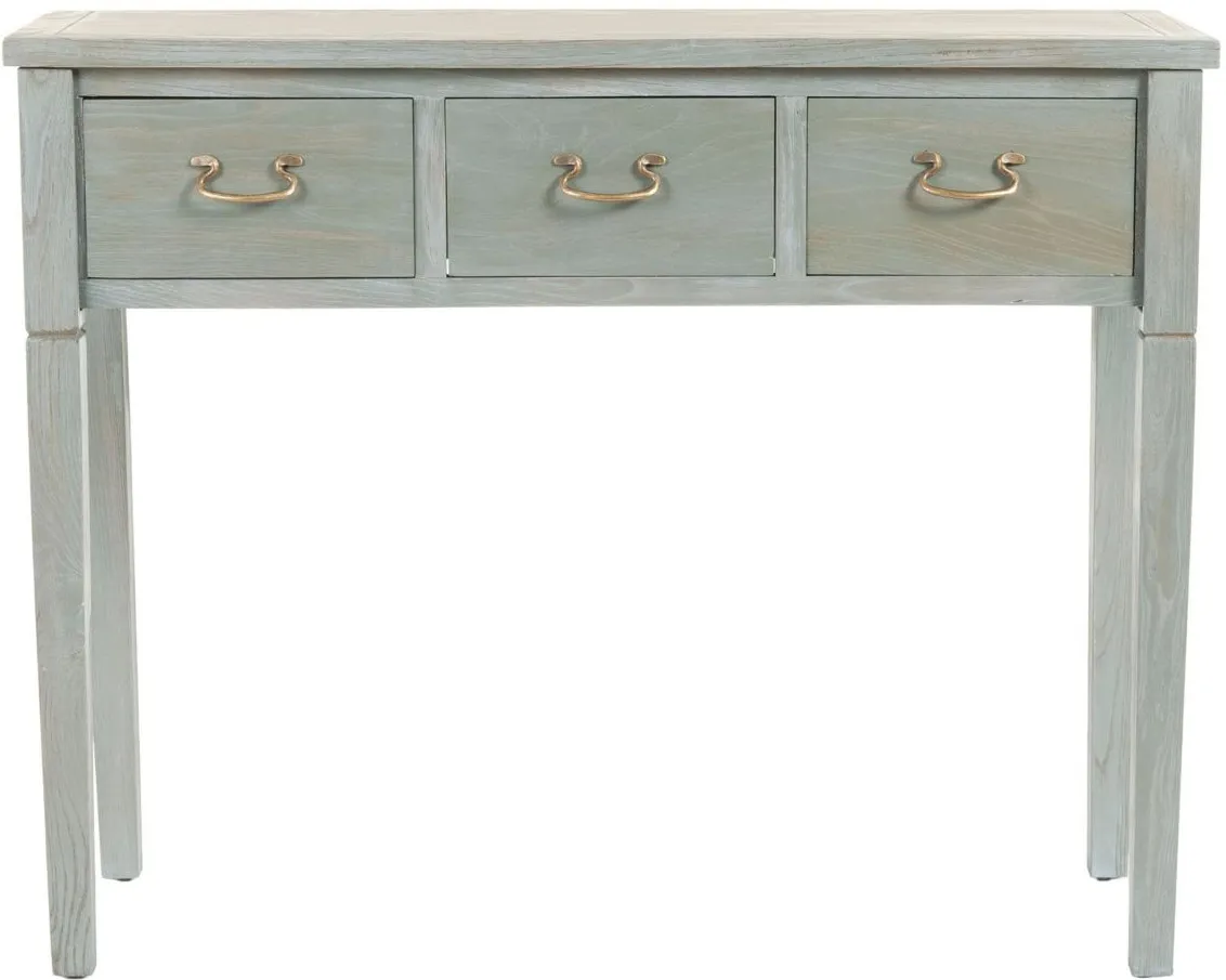 Etro Console Table in Ash Gray by Safavieh