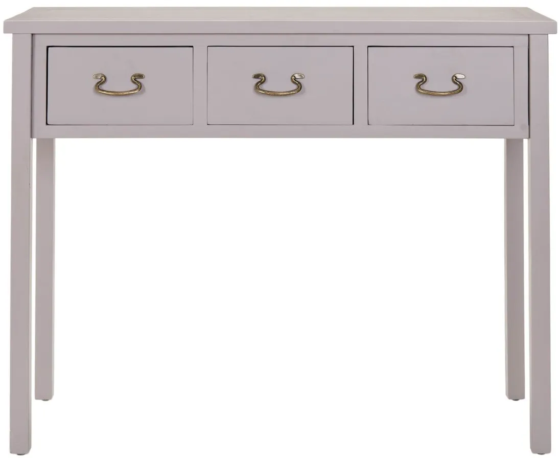Etro Console Table in Gray by Safavieh