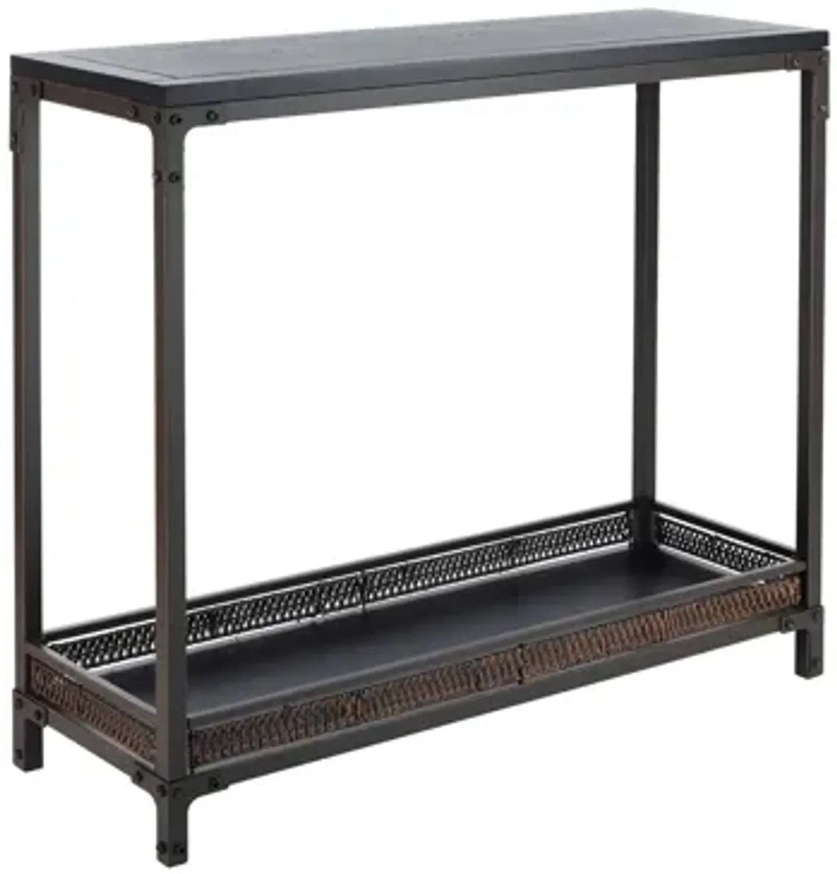 Garin Console With Storage Shelf