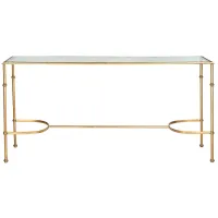 Jett Console Table in Gold by Safavieh