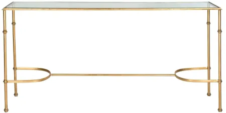 Jett Console Table in Gold by Safavieh