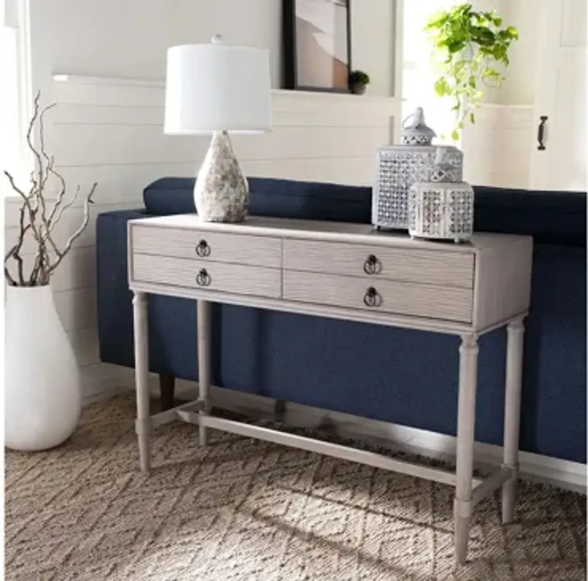 Joshua 4 Drawer Console Table