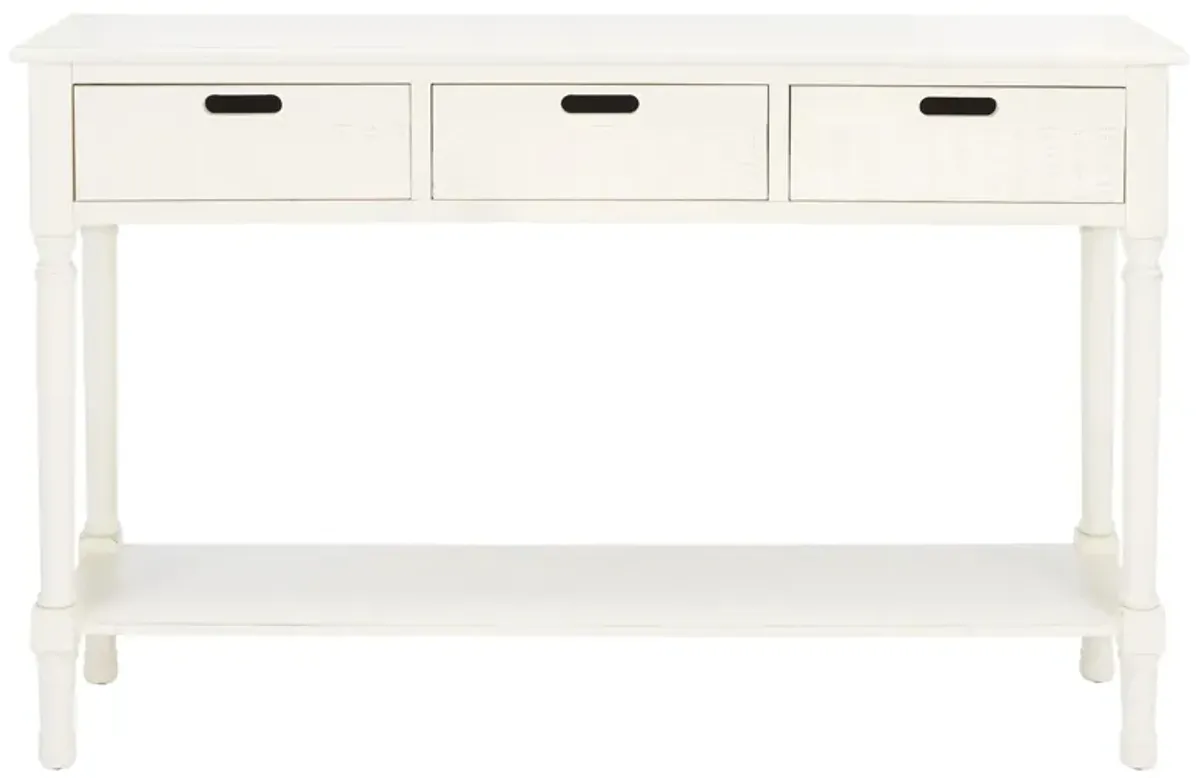 Katie 3 Drawer Console Table