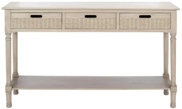 Katie 3 Drawer Console Table