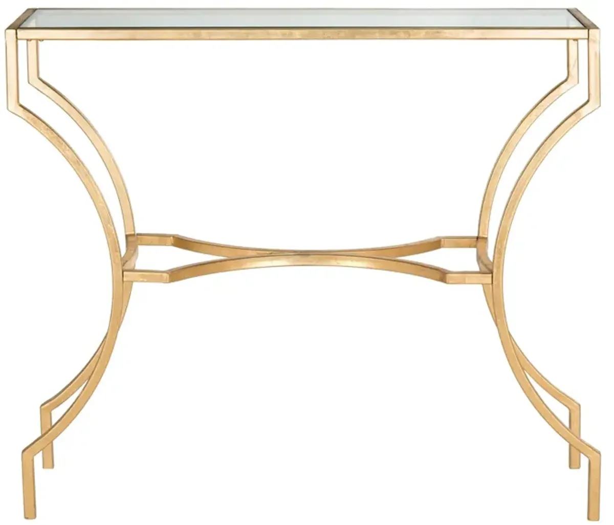 Kenna Console Table in Gold by Safavieh